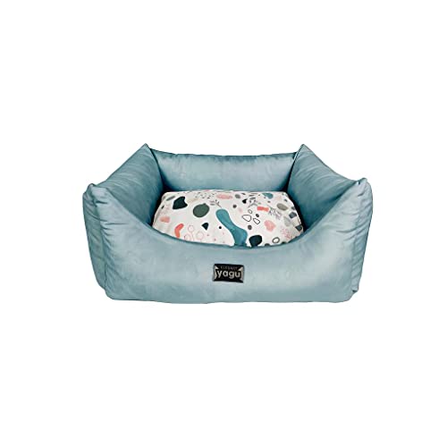 CUNA COLECCION VELVET BLUE (T-3 63 x 51 x 21 CM)