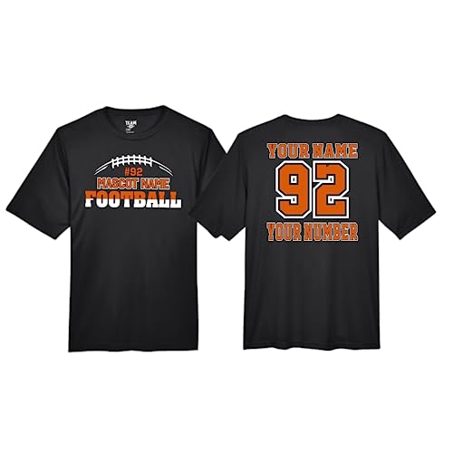 Custom Football Performance Shirt, Personalized Football