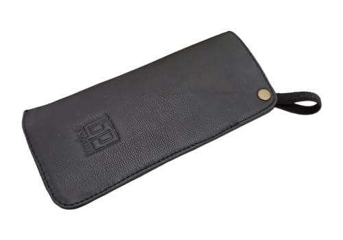Estojo Porta Óculos Flex - b-spoke Brasil - Couro Legítimo (Preto)