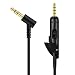 QC15 Replacement Audio Cable Cord Line Compatible with Bose QC15 QuietComfort 15 Headphones
