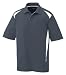 Augusta Sportswear Mens Premier Sport Polo Shirt -Graphite/White-XL
