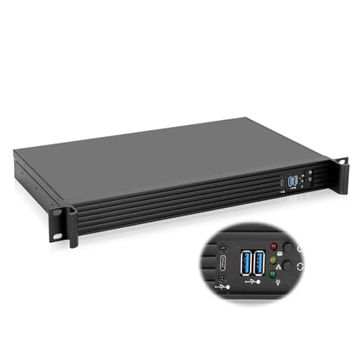 Rackchoice 1U Mini-ITX Server Chassis