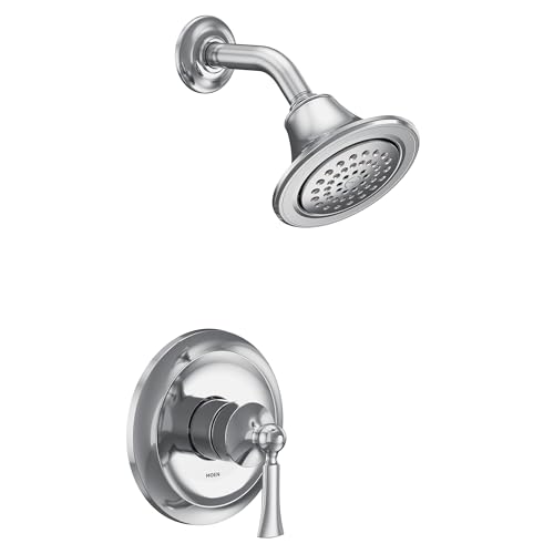 Moen UT24502EP Wynford M-CORE 2-Series Kit de Recorte para Ducha de 1 Manija, Válvula Requerida, Cromo miniatura 1