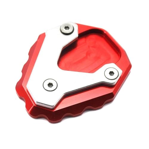 Agrandir plaque extension béquille moto CB500X pour vos bivouacs et road trips en toute sérénité