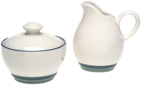 Pfaltzgraff Ocean Breeze Stoneware Sugar and Creamer Set