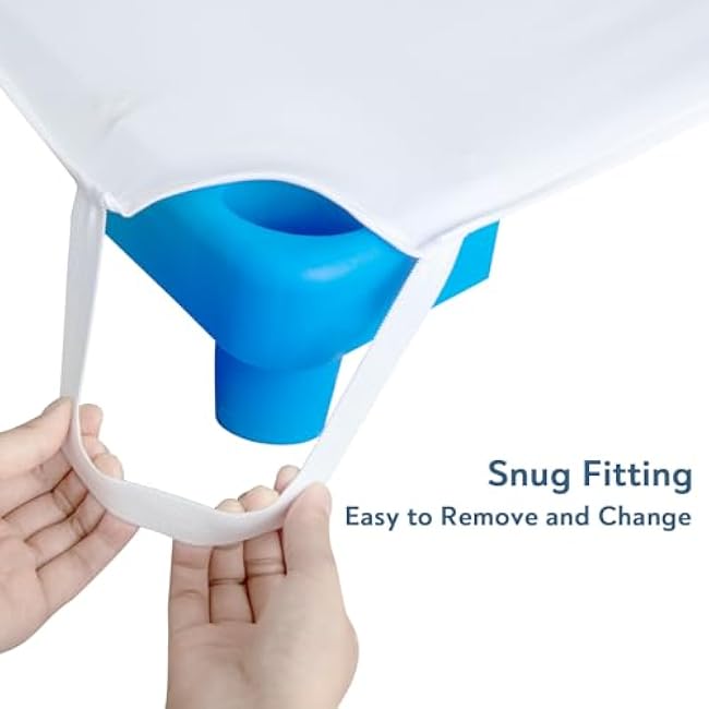 Daycare 2 Pack Toddler Pre-School Cot Sheets, 23 x 51, Breathable Microfiber Bed Nap Sheet for Boys and Girls