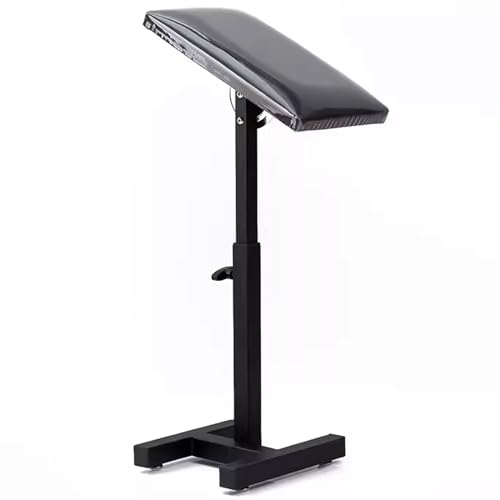 AoForce Tattoo Arm Rest Stand with A Non-Slip Base and Sturdy Iron Frame Support Height Adjustable (21.6-30.3 Inches) Tiltable Professional Tattoo Armrest
