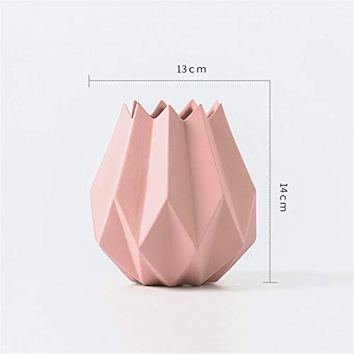 Amazon Artificial Flowers 現代のミニマリストのブーケマカロン折り紙の花ワイン内閣デスクトップファッションオーナメント Plastic Plant Simulation Flower Color Pink Size One Size 造花 オンライン通販