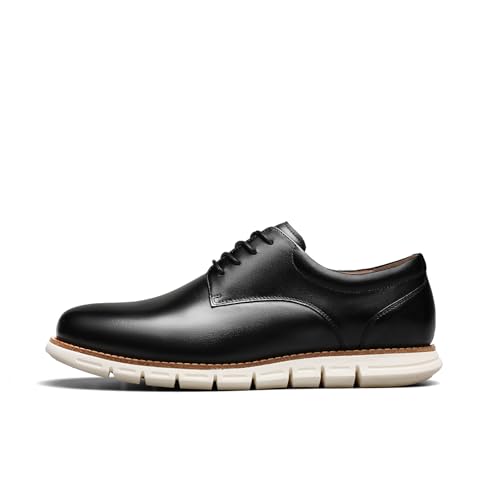 DESAI Mens Casual Leather Shoes in Genuine Leather for All Day Comfort and Style2