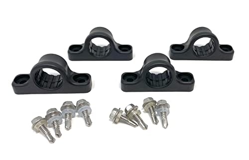 Dolphin Automotive Under Bumper/Bodywork Parking Sensor Mounting Brackets 21mm Diameter - Set of 4