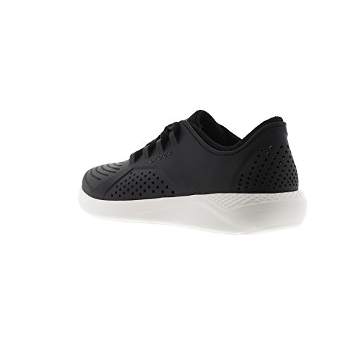Tênis Literide Pacer, Crocs, Masculino, Black/White, 41