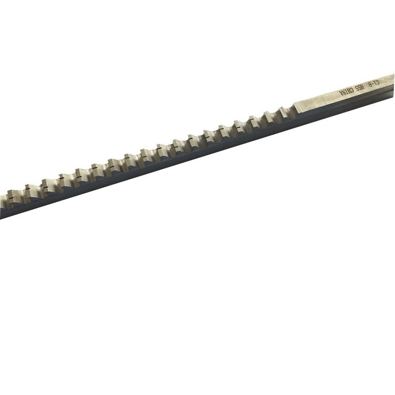 Cuchillos de acero de alta velocidad Máquina herramienta CNC de tamaño métrico HSS con ranura tipo empuje tipo C de 8 mm