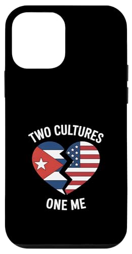 Two Cultures One Me Funny Cuba American Heritage �X�}�z�P�[�X iPhone 12 mini �p
