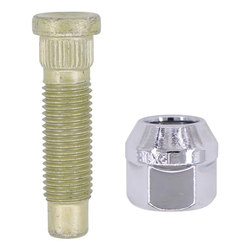 Stehbolzen Radmutter M12x1,5 Radschraube Radbolzen Radbefestigung Radschrauben Radmuttern Radnuss Radwechsel Mutter Radnabe Bolzen Schraube Satz für Astra J GTC Mokka X Zafira C Tourer Cascada Ampera