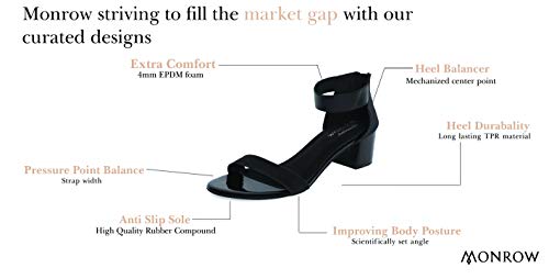 MONROW-Women-Leather-Tiana-Block-Heels-Stylish-Fancy-And-Comfortable-Trending-Fashion-Sandal-3UK-8UK