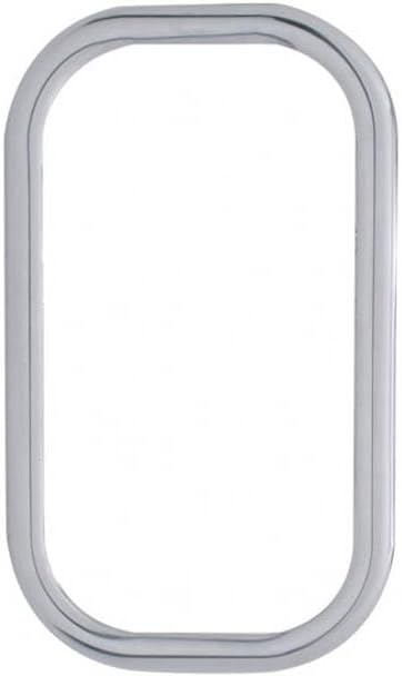 Technical Precision Replacement For FREIGHTLINER FLD120 SBA YEAR 1996 STAINLESS CURVED VIEW WINDOW TRIM PASSENGER SIDE