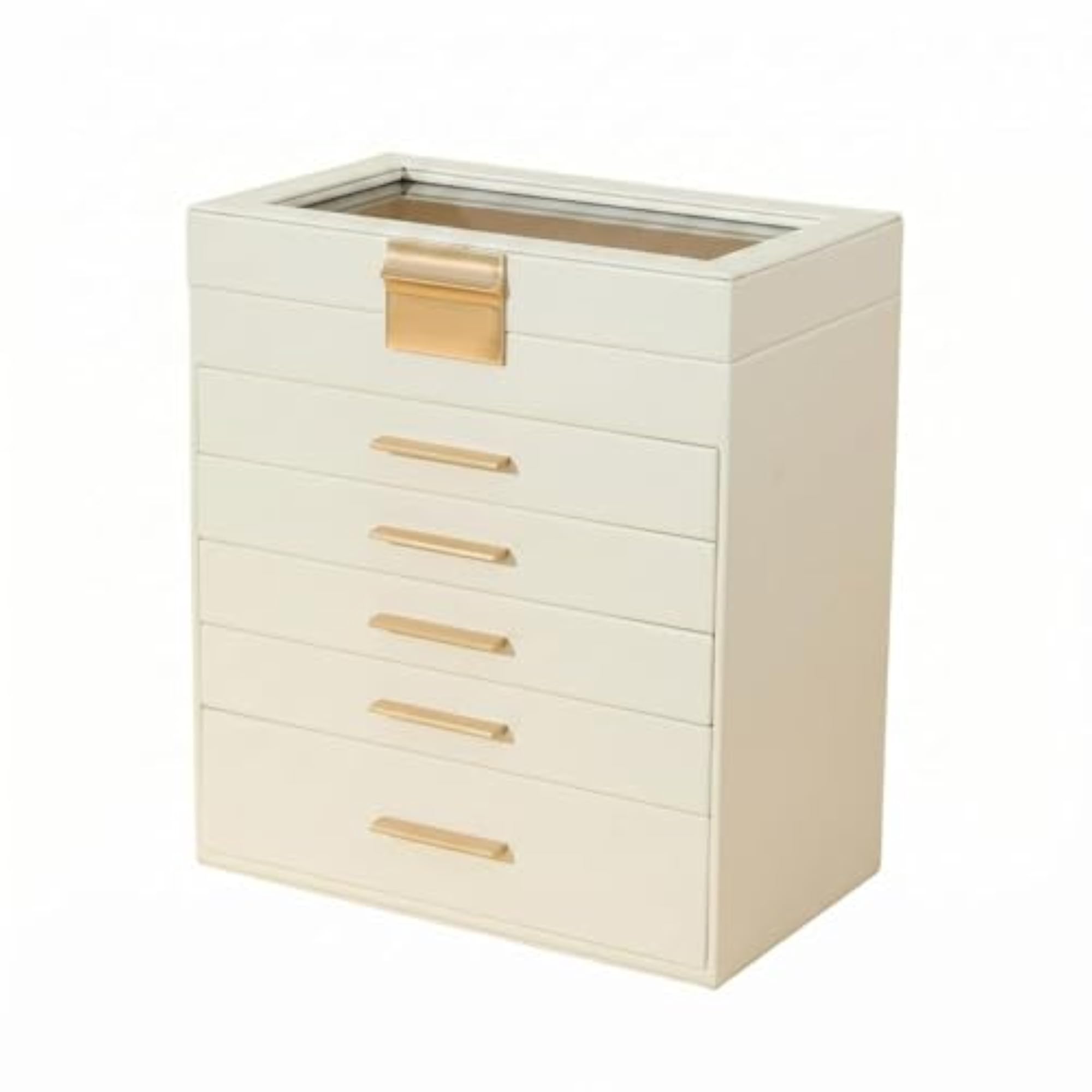 Multi-Layer Jewelry Organizer with Divided Compartments