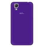Matière :silicone Wiko Pack de 2 Coques en Silicone Sunset Violet/Turquoise