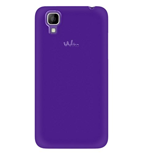 Wiko Pack de 2 Coques en Silicone Sunset Violet/Turquoise