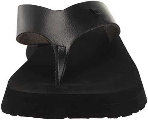 Volcom Women's Not Ur Moms Platform Flip Flop Sandal, Black, 9 | Image 1