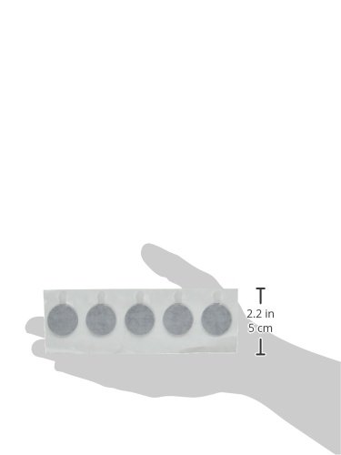Image of TapeCase Circles, BW162 Foam Tape Circles w /tab, 0.75 inch Diameter, Pack of 25