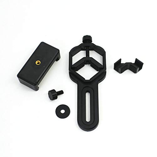 Adaptador universal para celular ibasenice, suporte para microscópio, clipe para telescópio, fixador