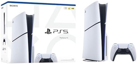 PlayStation 5 Slim Disk 1TB 1 Controle Branco Sony
