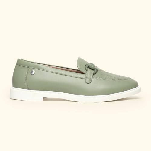 Image of YOHO Bliss Loafers for Women | Comfortable & Stylish Bellies | Fashion Moccasins with Footpharma Footbed | Slip-on for Casual & Formal Wear | 002