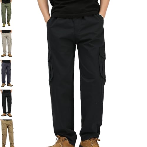 FlexRover - Ultra Comfort Flex Fit Cargo Pants, Adorlina Pants for Men, ComforFlex - Men's Multi-Pocket Stretch Pants