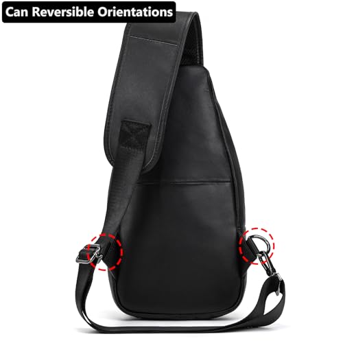 Bolso bandolera de piel para hombre: olvida la incomodidad al hacer senderismo 6