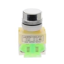 Emergency Stop Switch 1pcs LAY37 Y090 22mm DPST 1NO 1NC Momentary Push Button switches 4 Screws 10A 660V PowerRed Green Blue Yellow White Black4