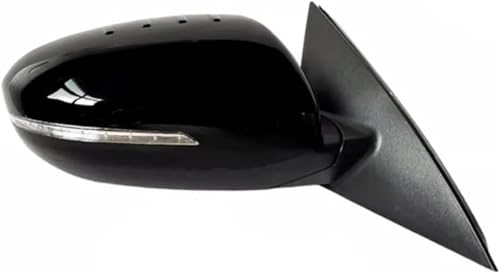 Capuchon de rétroviseur de voiture droit Kia K5 2012 2013 noir
