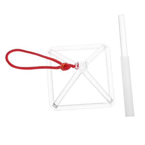 Vaguelly Instrumento de Sonora Pirámide de Cristal para y Yoga