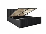Surface de couchage 200x200 cm – Livraison en 5 colis pour un poids total d’env. 143 kg (colis 1 : 50 kg / colis 2 : 25 kg / colis 3 : 28 kg / colis 4 : 10 kg / colis 5 : 30 kg). Pour le transport et le montage, deux personnes sont recommandées.