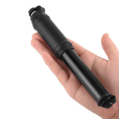 ENGWE Bike Pump with Presta & Schrader Valves, 100 PSI Bicycle Pump for Electric Bike Tire Pump Mini Bike Air Pump Handheld Portable Bike Pump Universal Small High Pressure Ball Needle Accessories