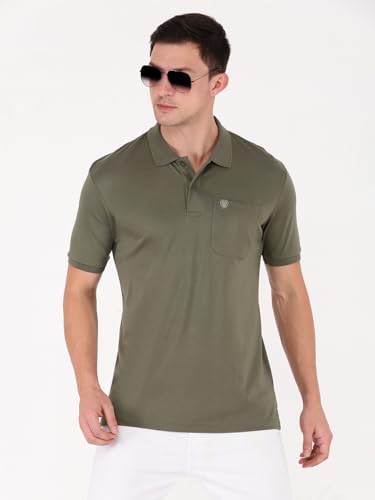 Image of Macroman M-Series Men's Solid Regular Fit T-Shirt