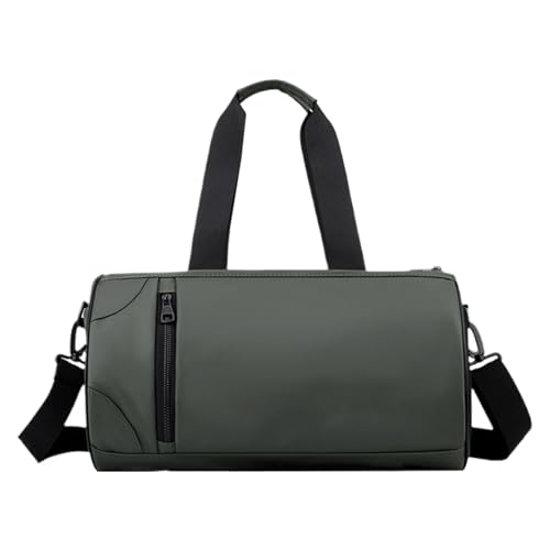 Bolsa de Fitness para Mujer, Bolsa de Deporte | Bolsa de Deporte Impermeable con Compartimento húmedo – Bolsa de para Adultos Viajes Fitness – Entrenamiento, Verde Militar., Ver descripción, Ver