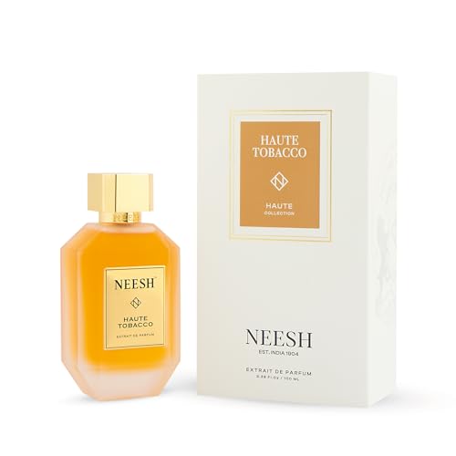 NEESH Haute Tobacco (100ml) Extrait de Parfum, Perfume for Men, Luxury Long Lasting Perfume