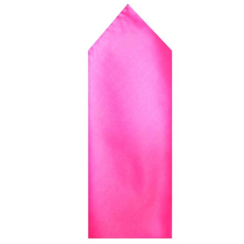 Image of LEONARDI Men's Solid Pocket Square | 30cm x 30cm | Smooth texture | Microfiber | Pack of 1 |