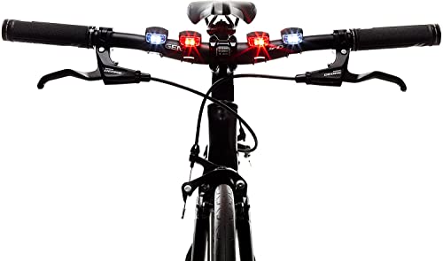 FX FFEXS Bike Lights Front and Back - Bike Lights Set (Batteries + Extra Sets of Batteries Included) - Bright Bicycle Lights Front Rear with Waterproof Silicone Housing - Image 10
