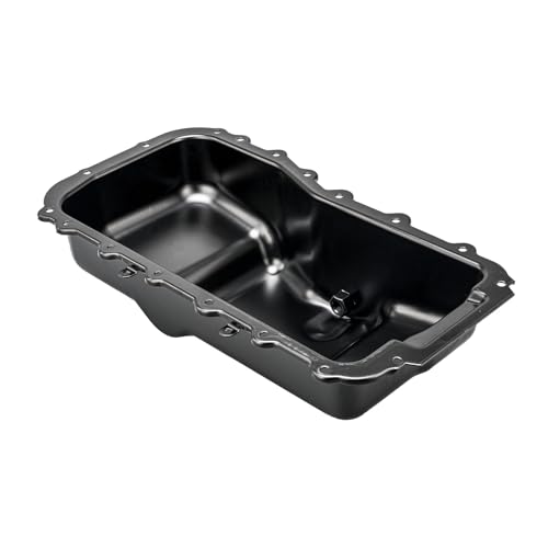 Image of KAX 264-205 Engine Oil Pan Fit for Dodge Grand Caravan, Chrysler Imperial, Chrysler New Yorker, Pacifica, Voyager, Dodge Grand Voyager, Caravan, Dynasty, Grand Voyager, with Drain Plug