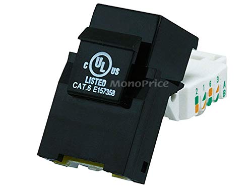 Conector Keystone Cat5e Monoprice RJ-45 sin herramienta miniatura 4