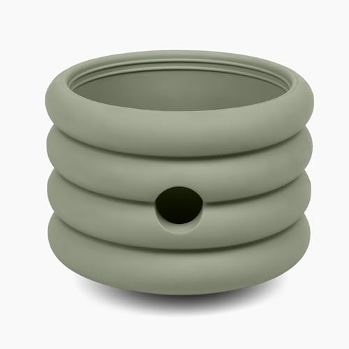 Should We Go? The Ripple Cup Silicone Dog Enrichment Toy & Slow Feeder, Treat Dispensing Cup -...