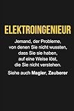 Elektroingenieur Definition: Notizbuch-Tagebuch-Geschenkideen für Elektroingenieur | Abmessungen 15,24 22,86 cm | 110 Seiten
