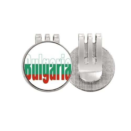 Marqueur de balle de golf en émail magnétique Bulgarie pour green