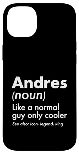 Andres Like A Normal Guy Only Cooler Legend King �t�@�[�X�g�l�[�� �X�}�z�P�[�X iPhone 14 Plus �p