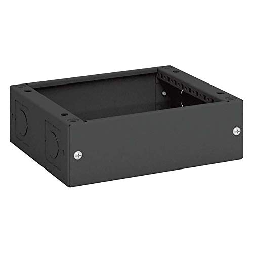 Socle de sol Hager FZ631A dimensions 300 x 100 x 275 mm noir pour tableau