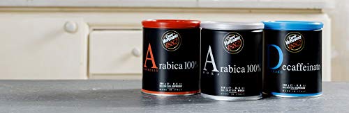 12 Lattine Vergnano Macinatura Moka 100% Arabica