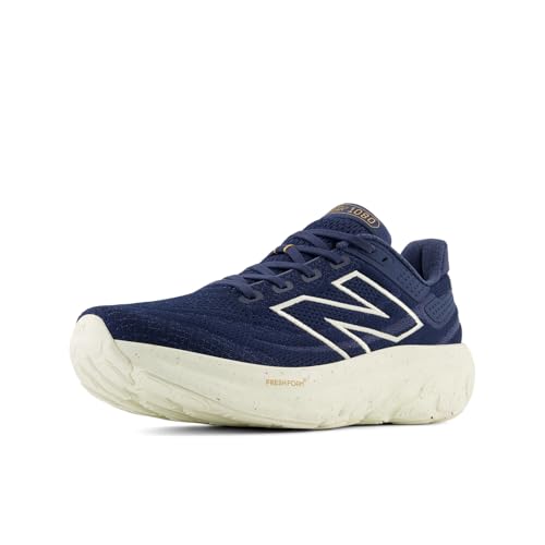 New Balance Herren Fresh Foam X 1080 V13 Laufschuh, Marineblau/Vintage-Indigo/Meersalz, 44.5 EU
