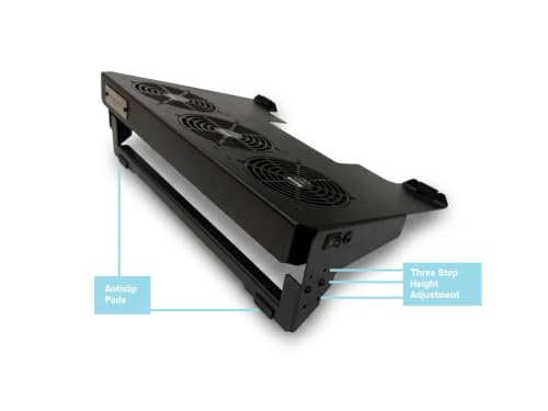 Image of Fourdot Coolings Industrial High Speed Laptop Cooling Pad (17.3inch Dodger-S)